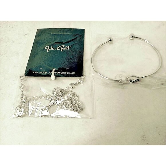 Jewelry Lot of 6 Items, Earings, Necklace, Princess Polly, I Am, John Galt, Etc - Picture 2 of 4